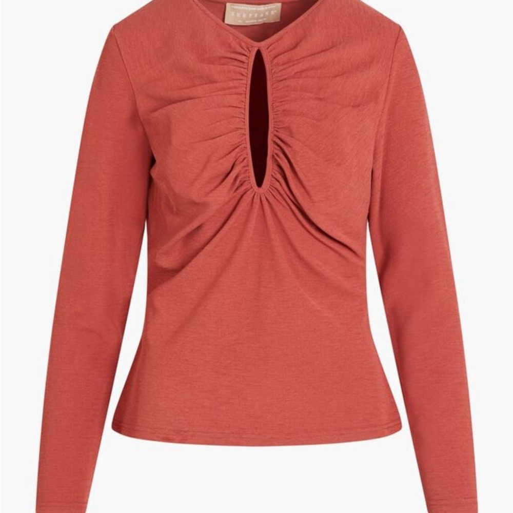 KEEPSAKE Thelma Top in Beautiful Rust
